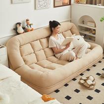 lazy sofa sleeping tatami double small apartment rental room human kennel bedroom small sofa