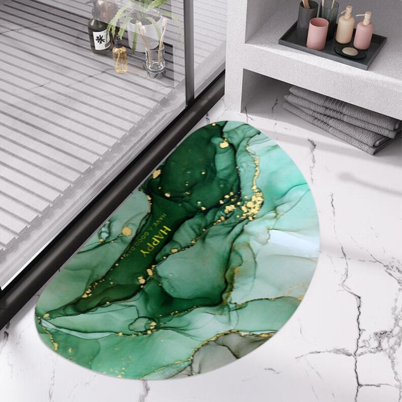 diatom ooze soft floor mat bathroom quick-drying bathroom entrance absorbent non-slip mat toilet toilet rug
