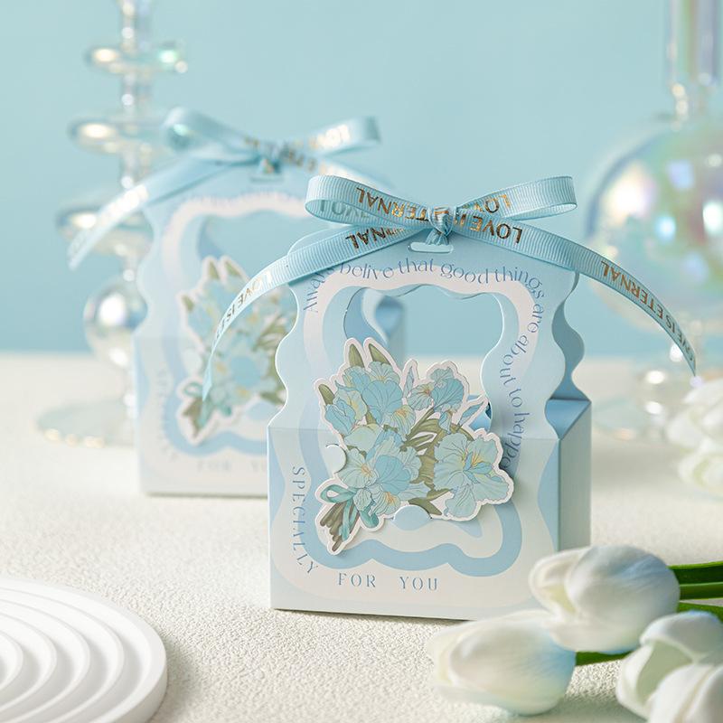 2023 New Wedding Candies Box Fresh High-Grade Portable Gift Box Wedding Candies Box Wedding Candies Box