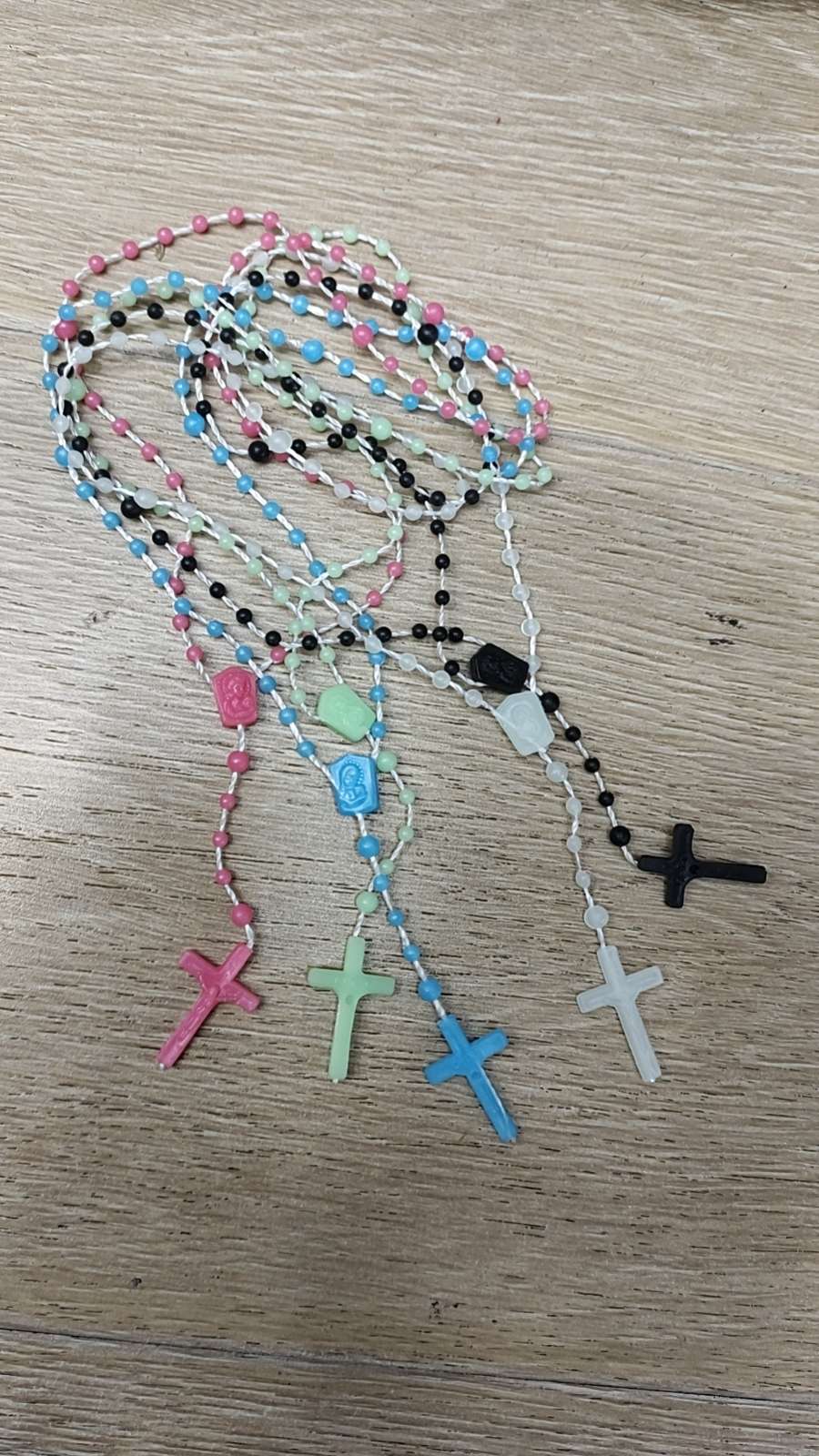 宗教产品，硅胶十字架项链，七彩颜色畅销国外市场欢迎新老客户订货选购详情图6