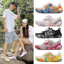 cross-border upstream shoes wading shoes men's and women's beach shoes snorkeling shoes outdoor sports swimming shoes biking mountain climbing fivefingers