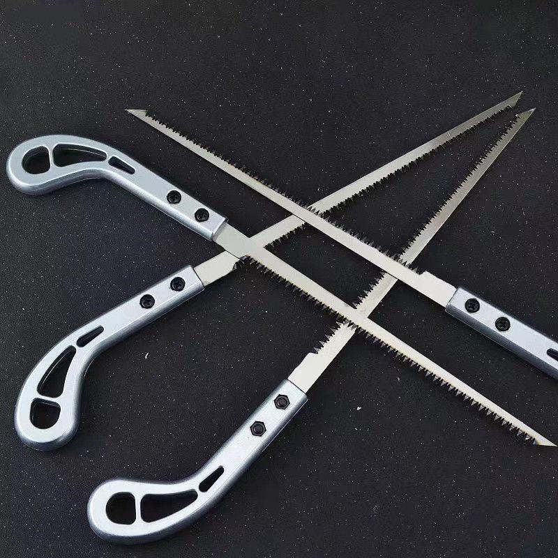 rongxin hardware garden gray handle internet celebrity wood cutting saw silk saw dovetail saw tree branch saw hole saw pruning saw hand saw