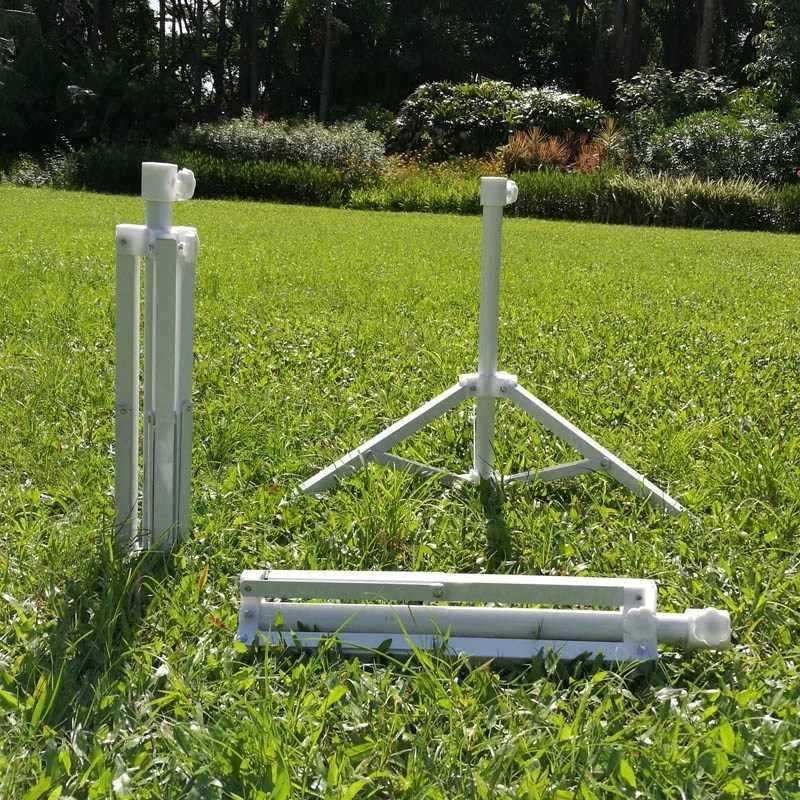 outdoor umbrella stand stall sunshade beach sun umbrella plug portable foldable cross umbrella stand fixed base