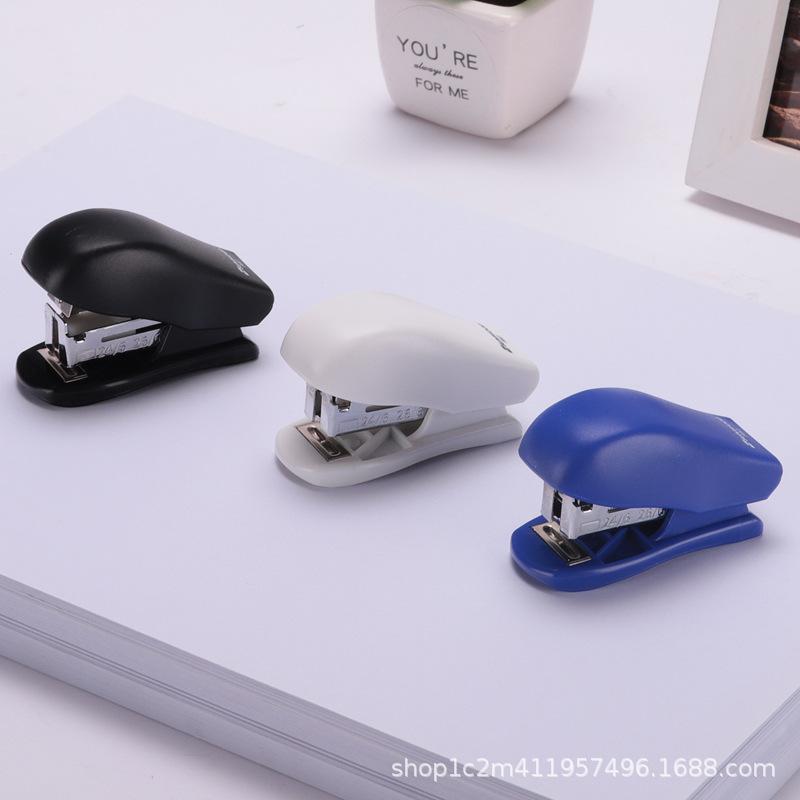 sanmu mini p80 stapler kit 20 pages small student small stapler 24/6 portable book stapler
