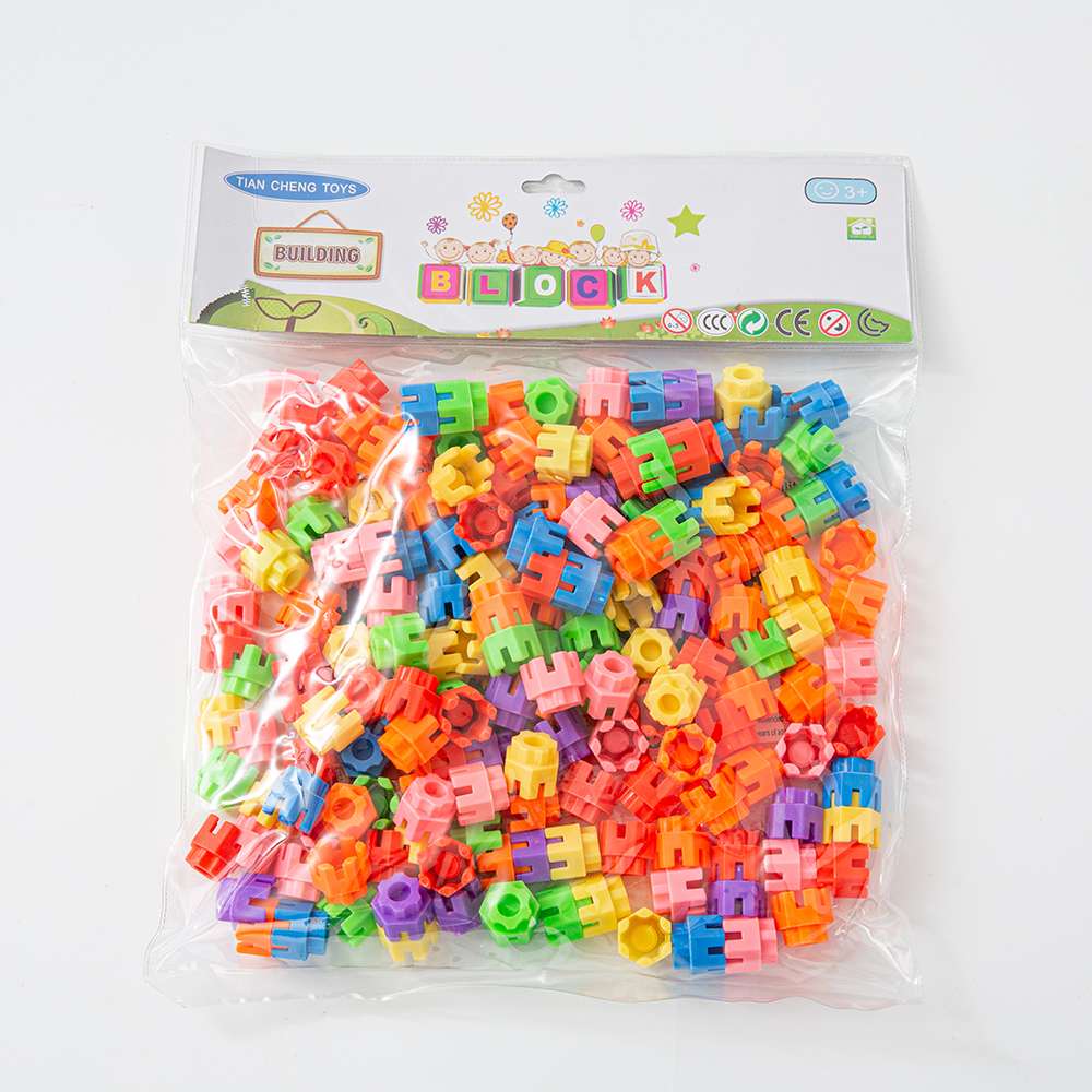 益智积木，拼插积木。雪花片积木太阳能拼图玩具详情图4