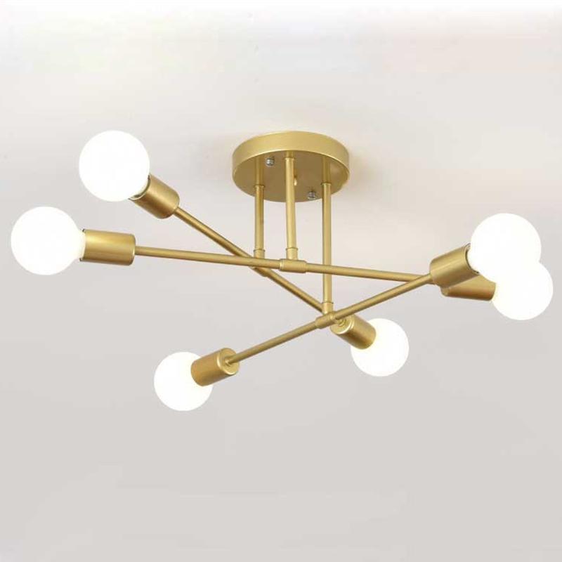 new nordic bedroom ceiling lamp modern simple led room living room creative home ceiling chandelier wholesale
