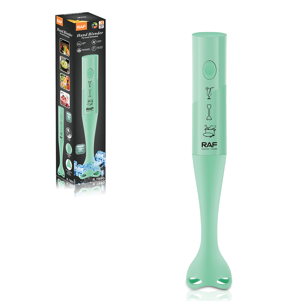 RAF European Standard cross-border household cooking stick, multi-functional handheld baby food machine, electric kitchen meat grinder R.789 Application Scenario