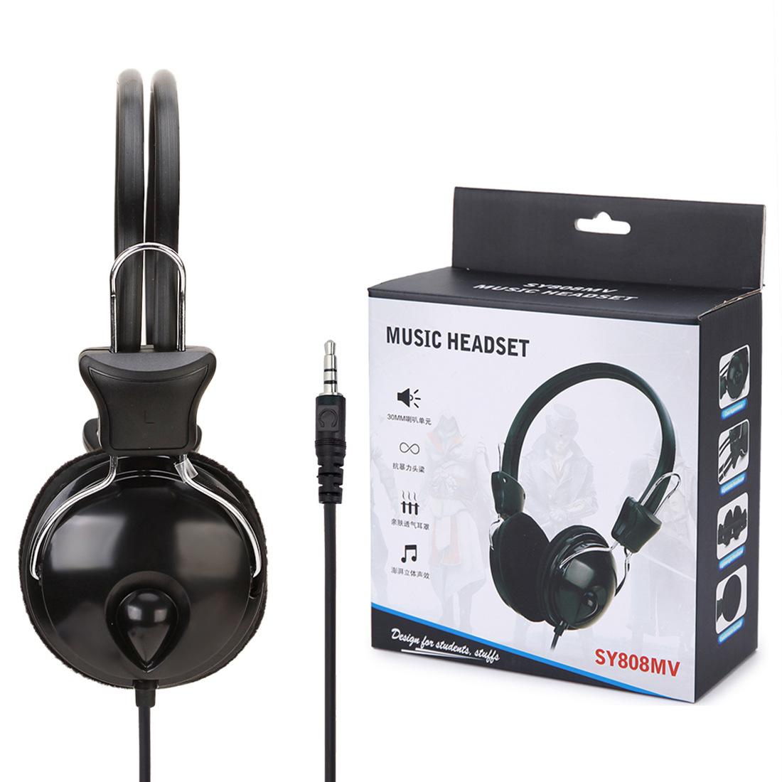 soyto wired headset children's headphones 3.5/6.5 musical instrument electronic piano headset student online class computer headset