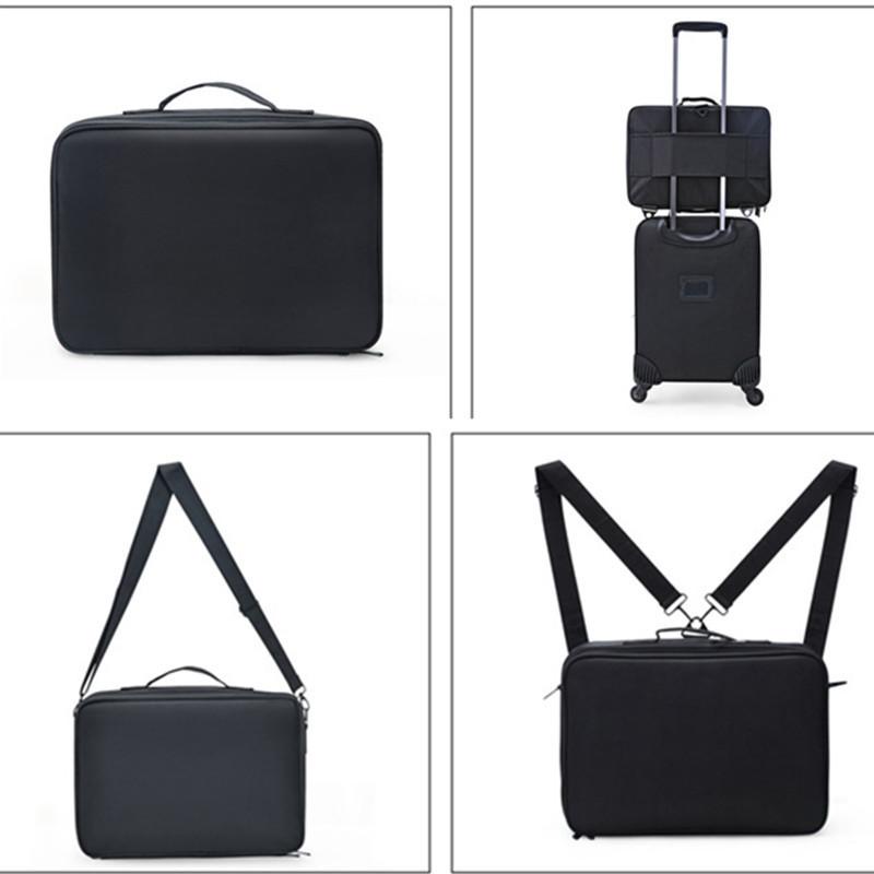 professional partition storage large cosmetic case makeup artist makeup portable beauty kit tattoo toolbox Specification drawing