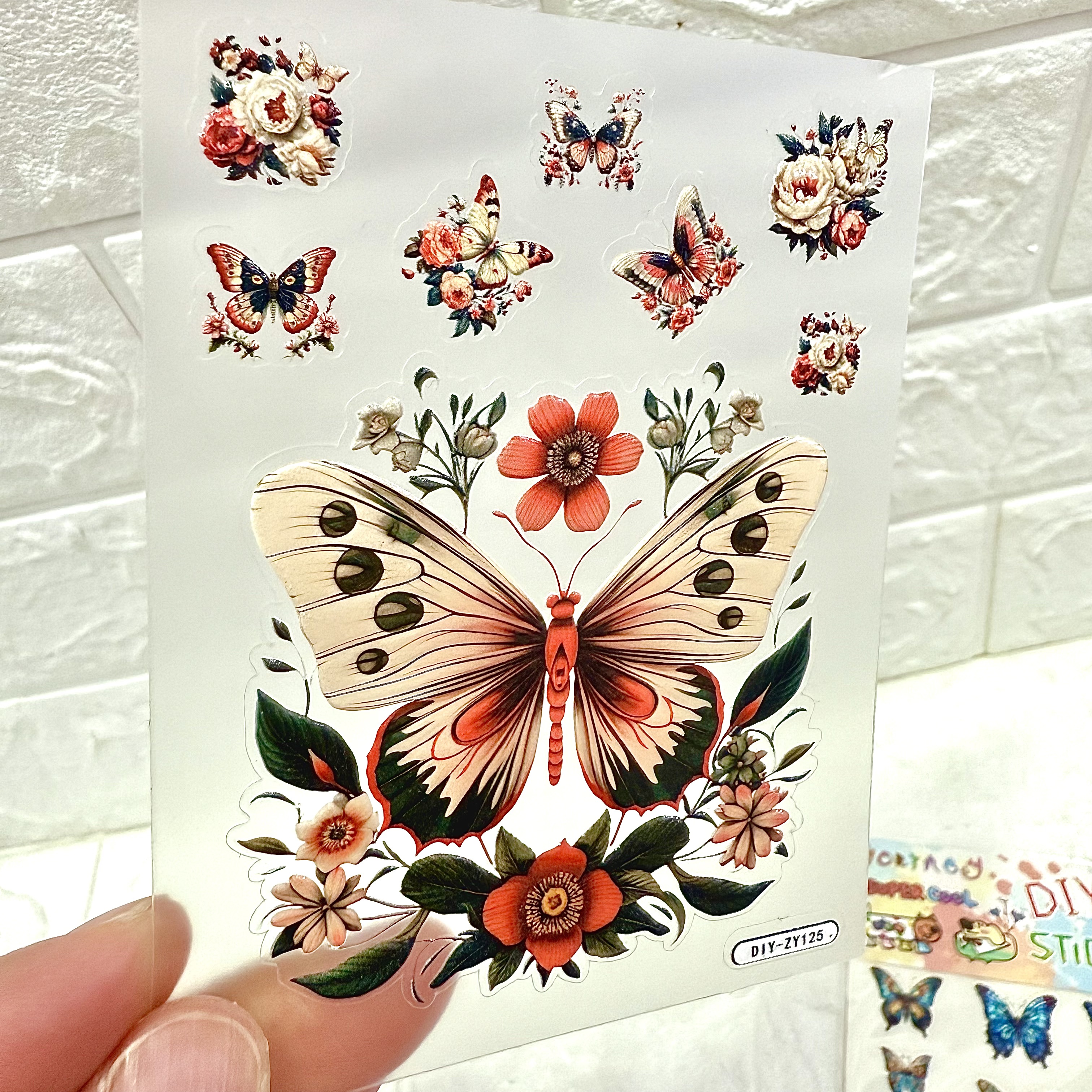 5D embossed stickers, phone cases, water cups, tablets, Guka phone stickers, diy5D embossed stickers, nail stickers, phone stickers pic 8