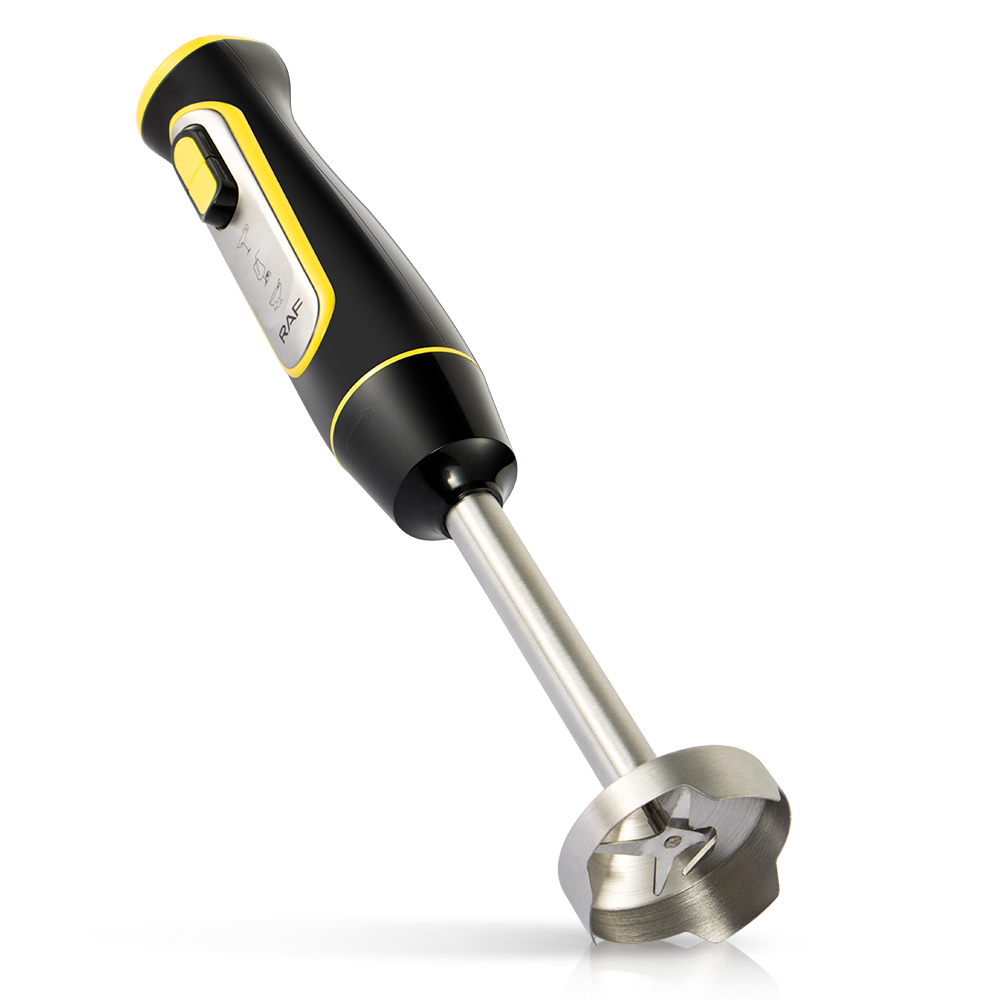 RAF European Standard cross-border portable household kitchen blender, handheld electric stainless steel cooking stick blender R.393 Item Picture