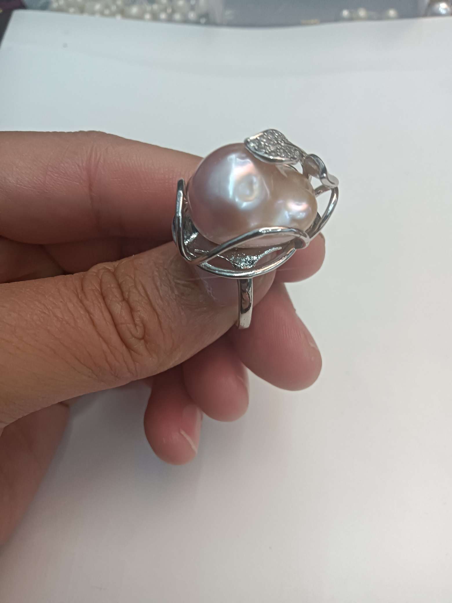 手饰精品 沙金戒指女款 高级感钛钢戒指 饰品礼物 时尚潮流首饰