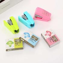 wholesale mini stapler kit cute cartoon stapler mini small sized stapler student stationery wholesale