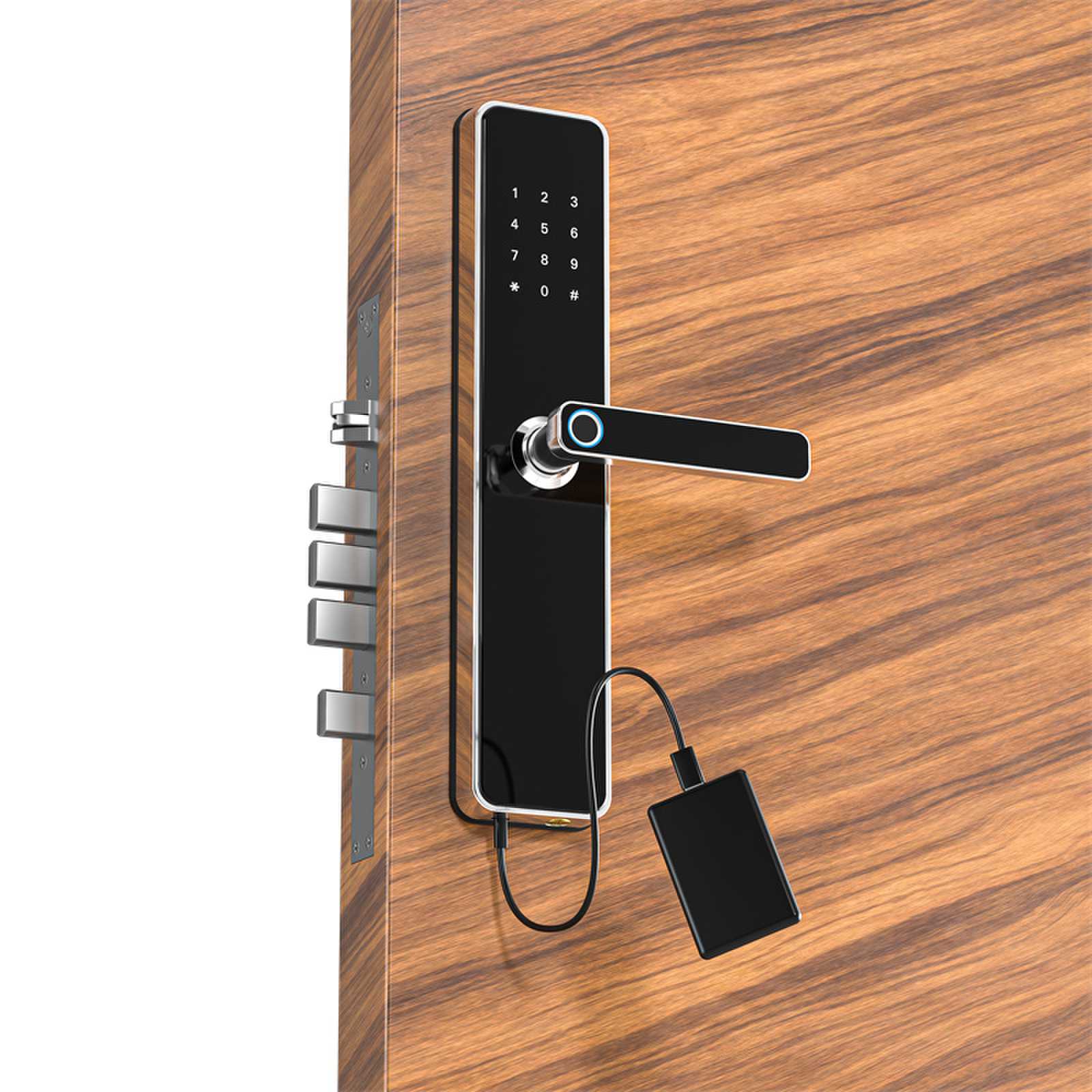 Tongtong Lock APP Cross-border Bluetooth wifi Smart electronic fingerprint smart door lock Specification image
