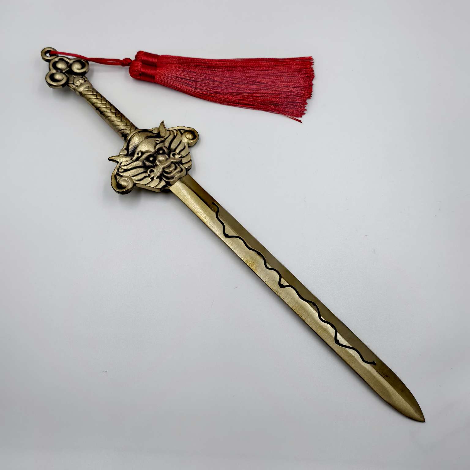 义乌市琳烺工艺品  黄铜七星剑镇宅摆挂件 精致礼品工艺摆件 艺术收藏品旅游文创详情图7