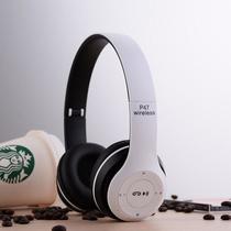 cross-border hot p47 bluetooth headphone head-mounted noise reduction foldable card gift game wireless headset universal