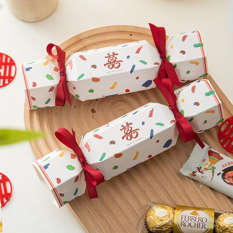 2024 new candy box internet celebrity happy candy box wedding happy candy box candy box creative ins style candy gift box