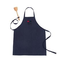 Advertising Apron Can Be Set Logo Apron Kitchen Home Denim Apron Waiter Solid Color Work Apron