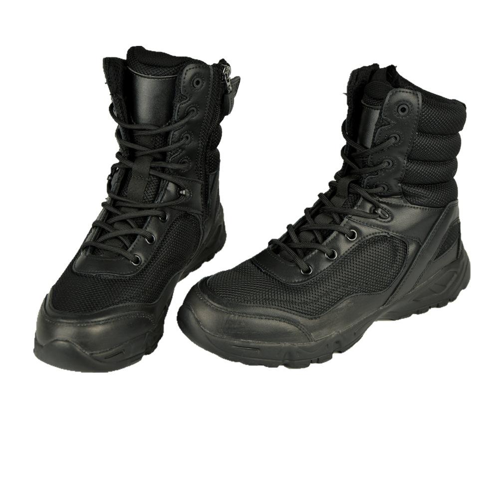Combat Boots Magnan High-Top Military Fans Special Forces Outdoor Climbing Boots Military Fans Male Soldiers Training Shoes Combat Boots