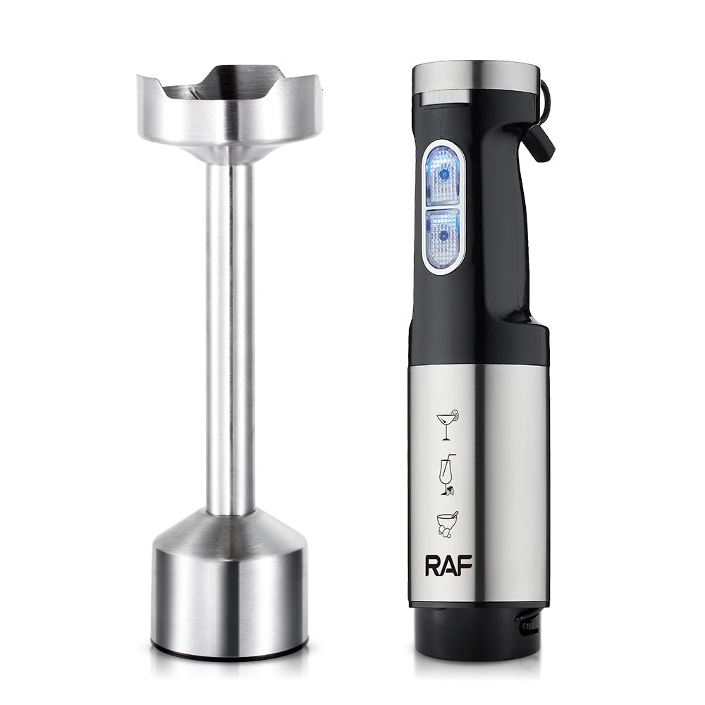 RAF欧规跨境料理棒5合一电动料理器榨汁绞肉打蛋厨房手持有线详情6
