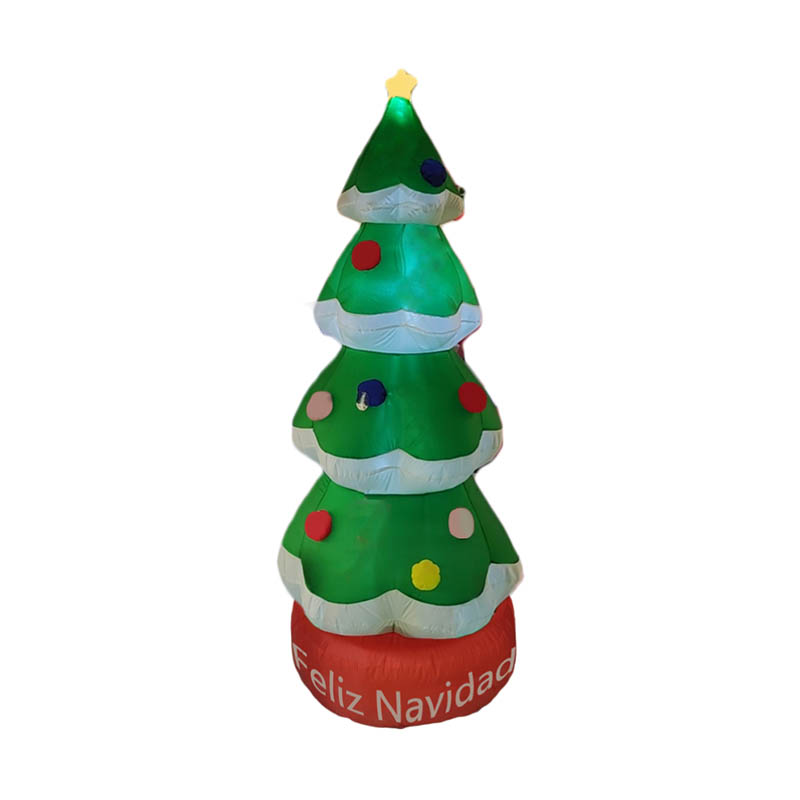 Factory direct sales. It's Christmas. 2.1M rotating tree (Western language) wholesale Specification image