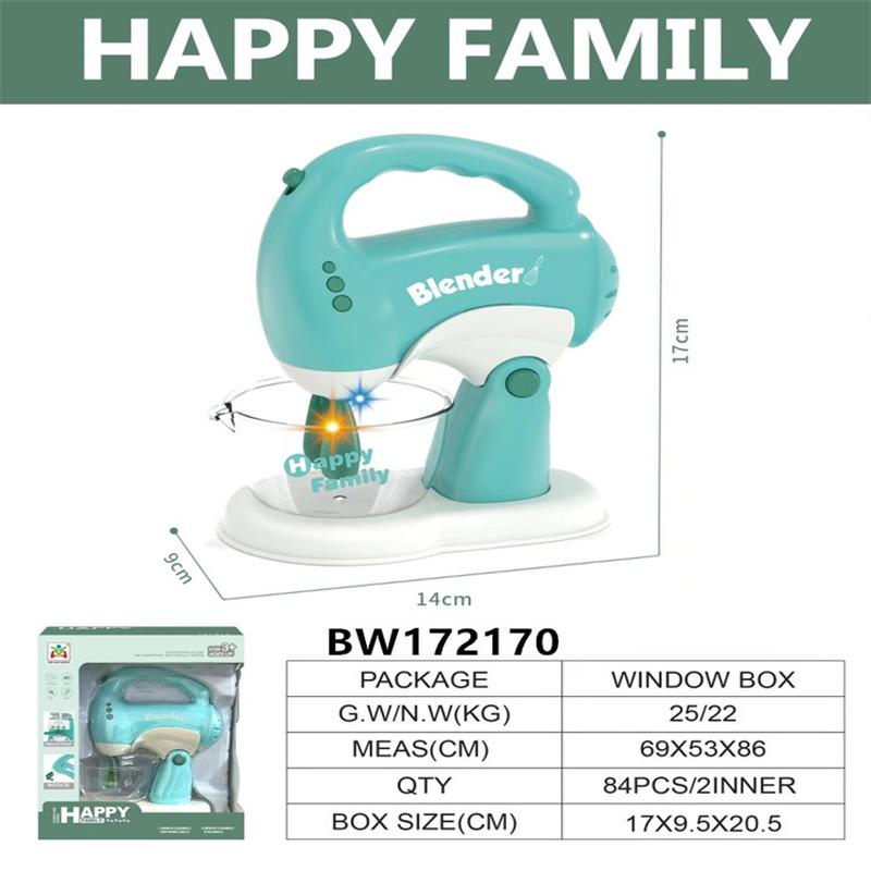 cross-border children play house simulation electric lamplight small household appliances bread maker kitchen oven refrigerator blender