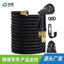exclusive for cross-border garden high pressure car washing gun magic telescopic pipe hose garden gardening watering water pipe