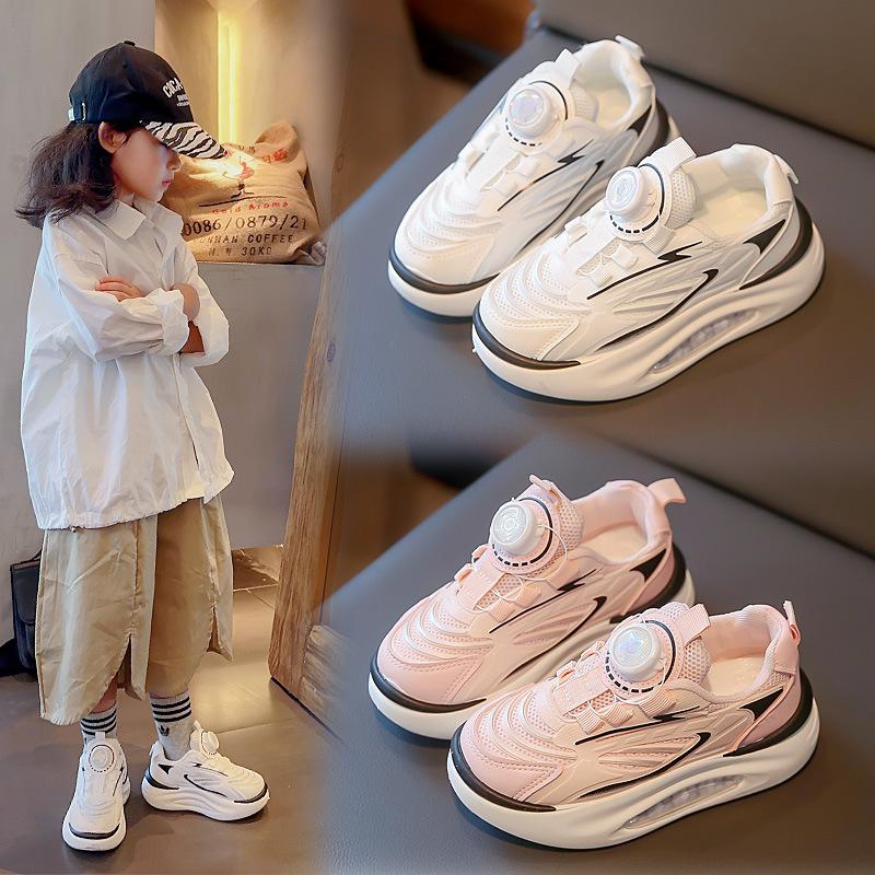 children's sneaker new 2023 autumn comfort and casual rotating boys 'and girls' sneakers middle and big children kids' shoes for student