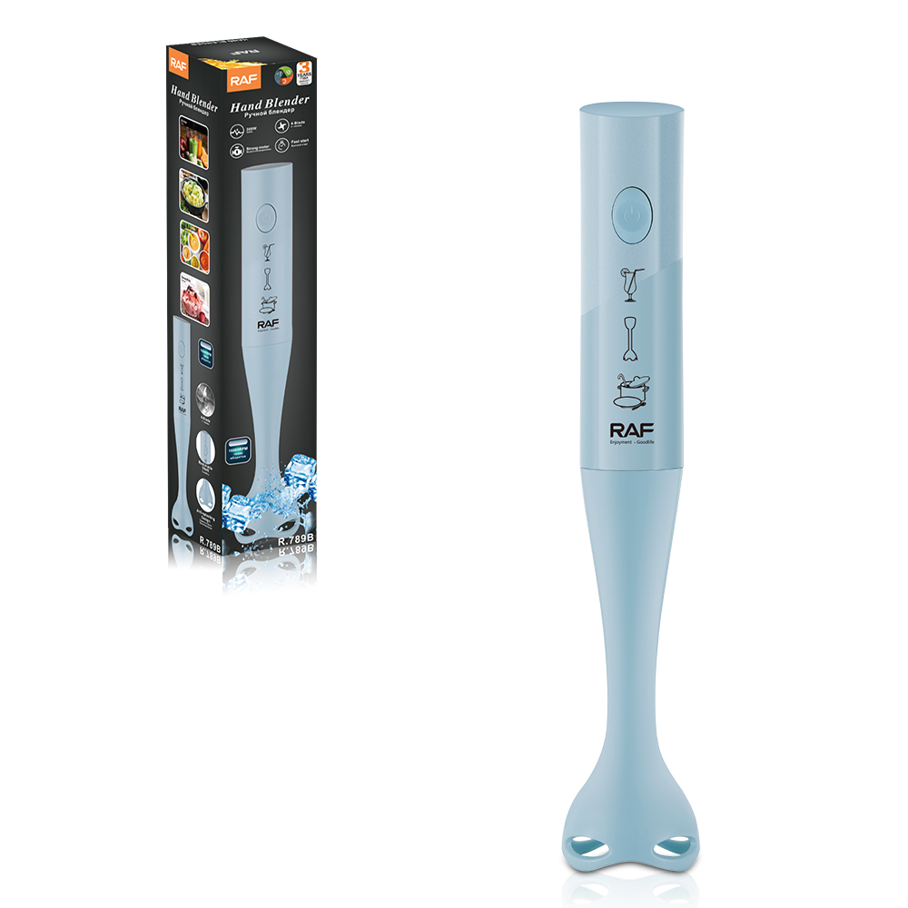 RAF European Standard cross-border household cooking stick, multi-functional handheld baby food machine, electric kitchen meat grinder R.789 Item Picture