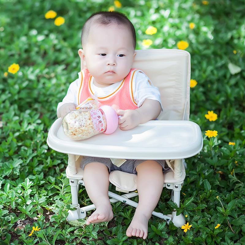 ins korean same style outdoor baby dining chair foldable baby convenient dining table and chair children camera shooting picnic chair