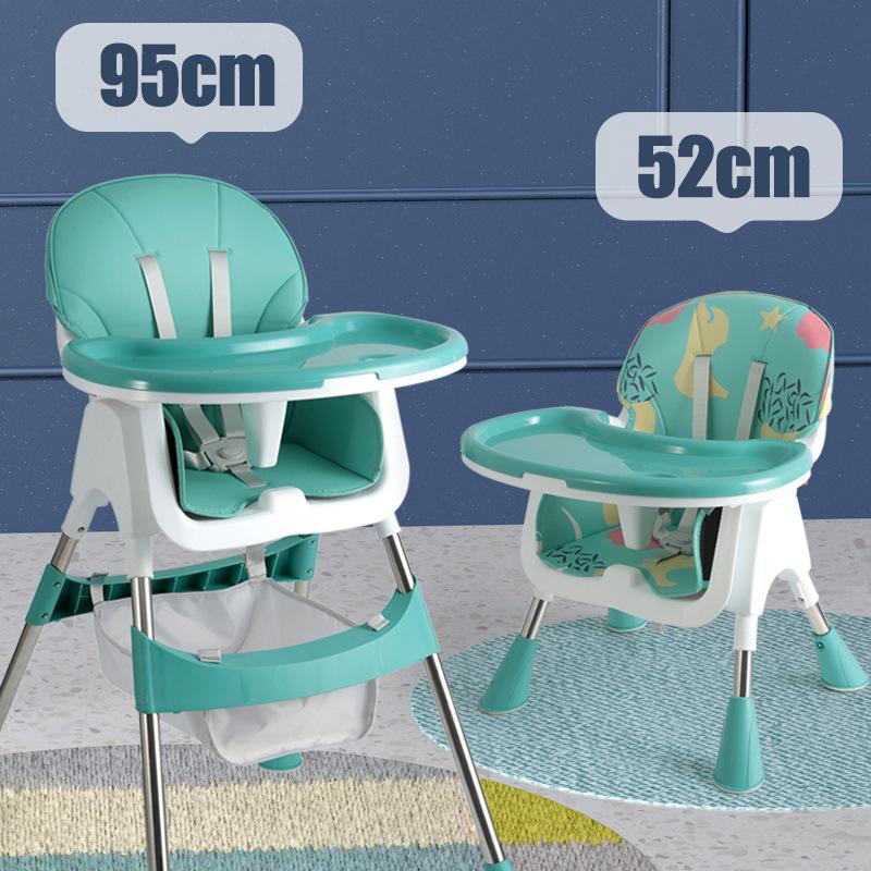Baby Dining Chair Children Portable Home Chair Dining-Table Chair Multifunctional Baby Dining Table Learning to Sit Dining Seat