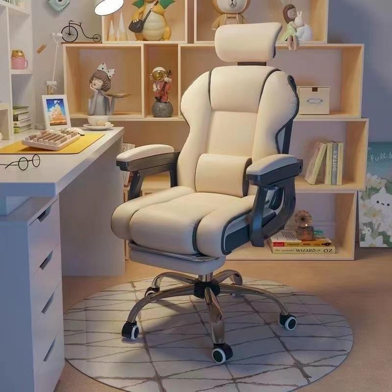 home computer chair gaming chair comfortable long-sitting game study office couch armchair live lifting swivel chair full figure