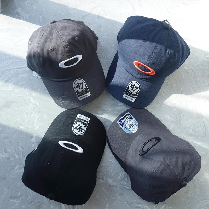 new luxury fashion brand o @ kley oakley 47 embroidered logo peaked cap baseball cap sun hat men's and women's curved brim hat