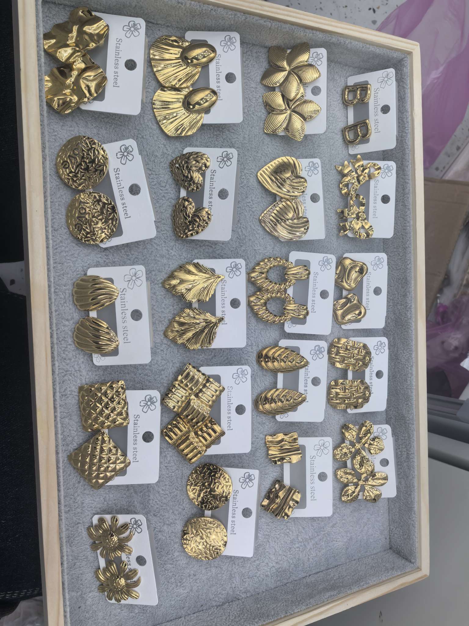 耳环饰品 不锈钢耳饰 独特设计耳环 精致时尚耳饰品 持久耐用不锈钢耳环