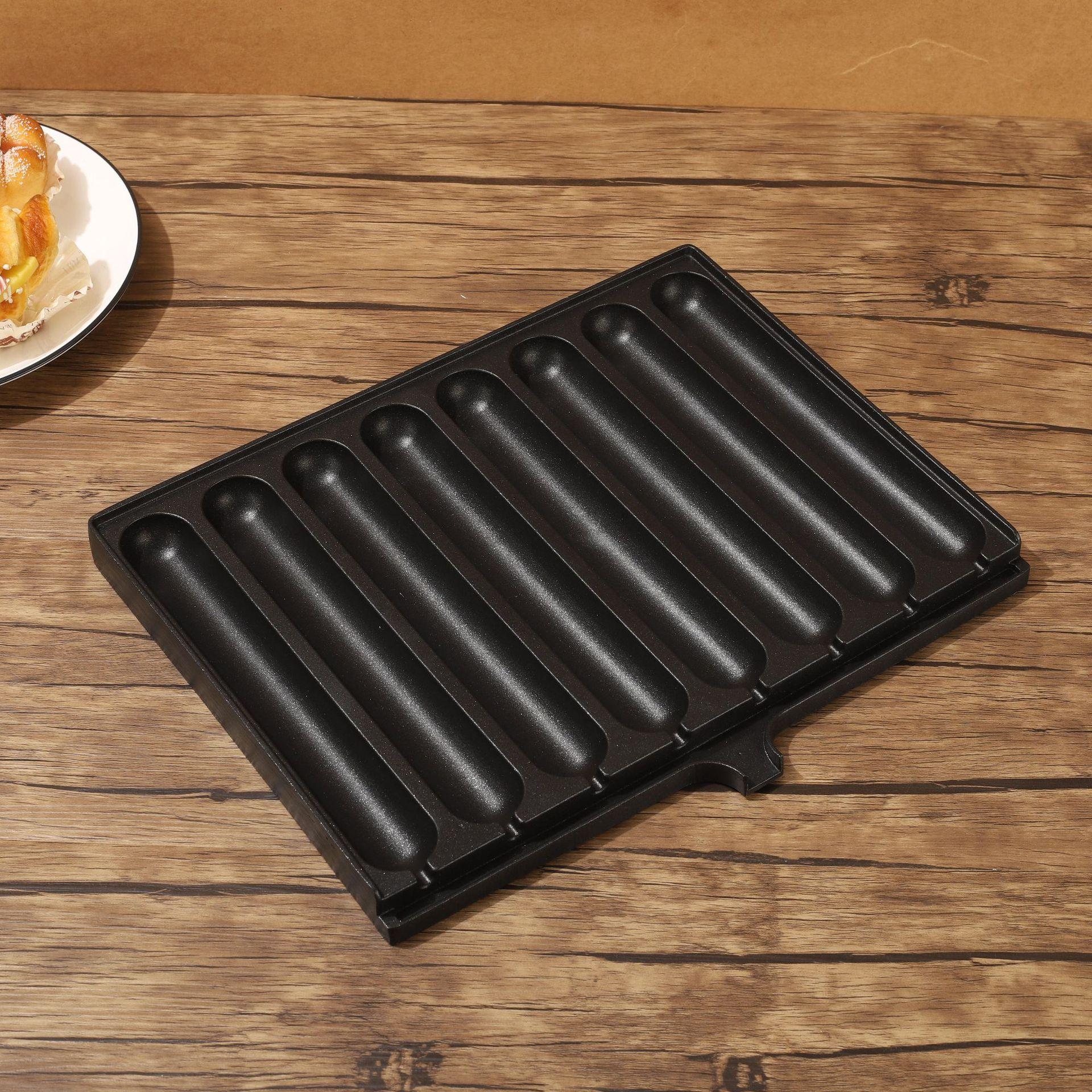 Commercial Stall Non-Stick Roast Sausage Machine Hot Dog Sausage Baking Tray Outdoor Portable Roast Sausage Machine Gold Crispy Sausage Roasting Machine