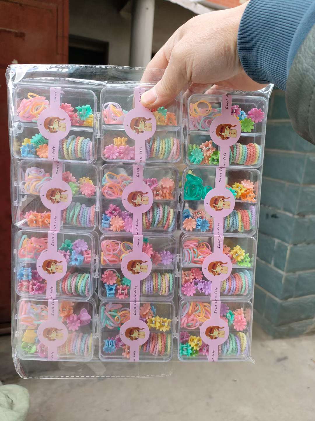发梳头饰实物图