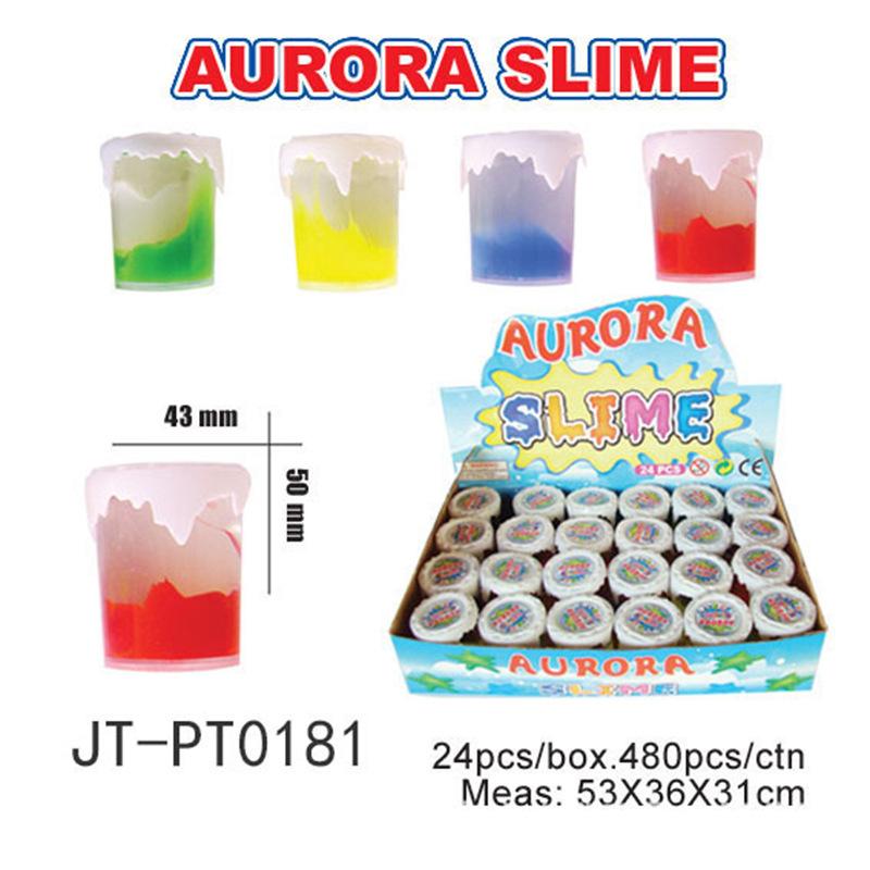 colorful iceberg sand skin glue canned low boron aurora iceberg plasticine children's toy slim sand skin glue