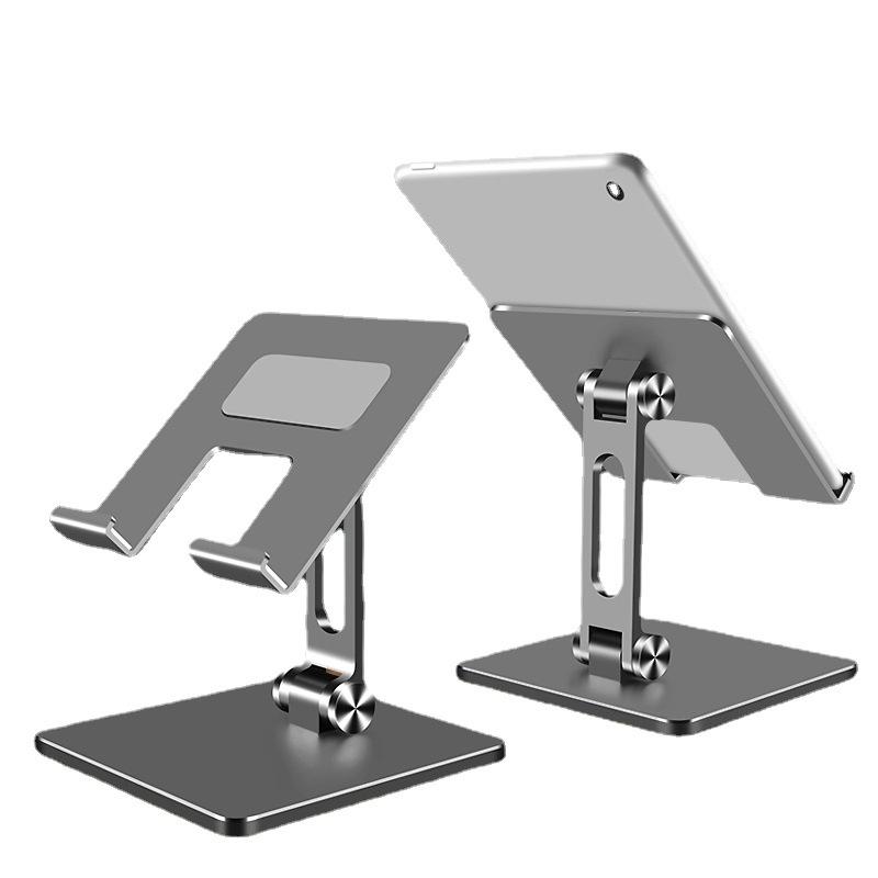 tablet computer bracket tablet computer stand mobile phone aluminum alloy folding applicable ipad support source cross-border wholesale