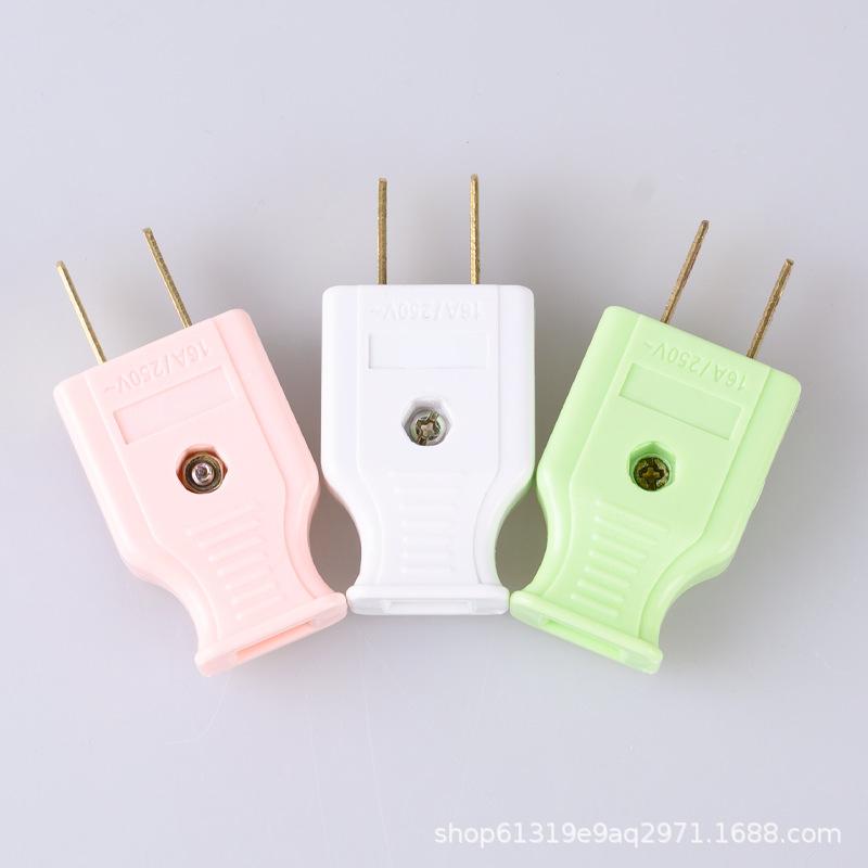 factory direct sales 945 male plug southeast asia thailand, cambodia insert candy independent packaging color double plug