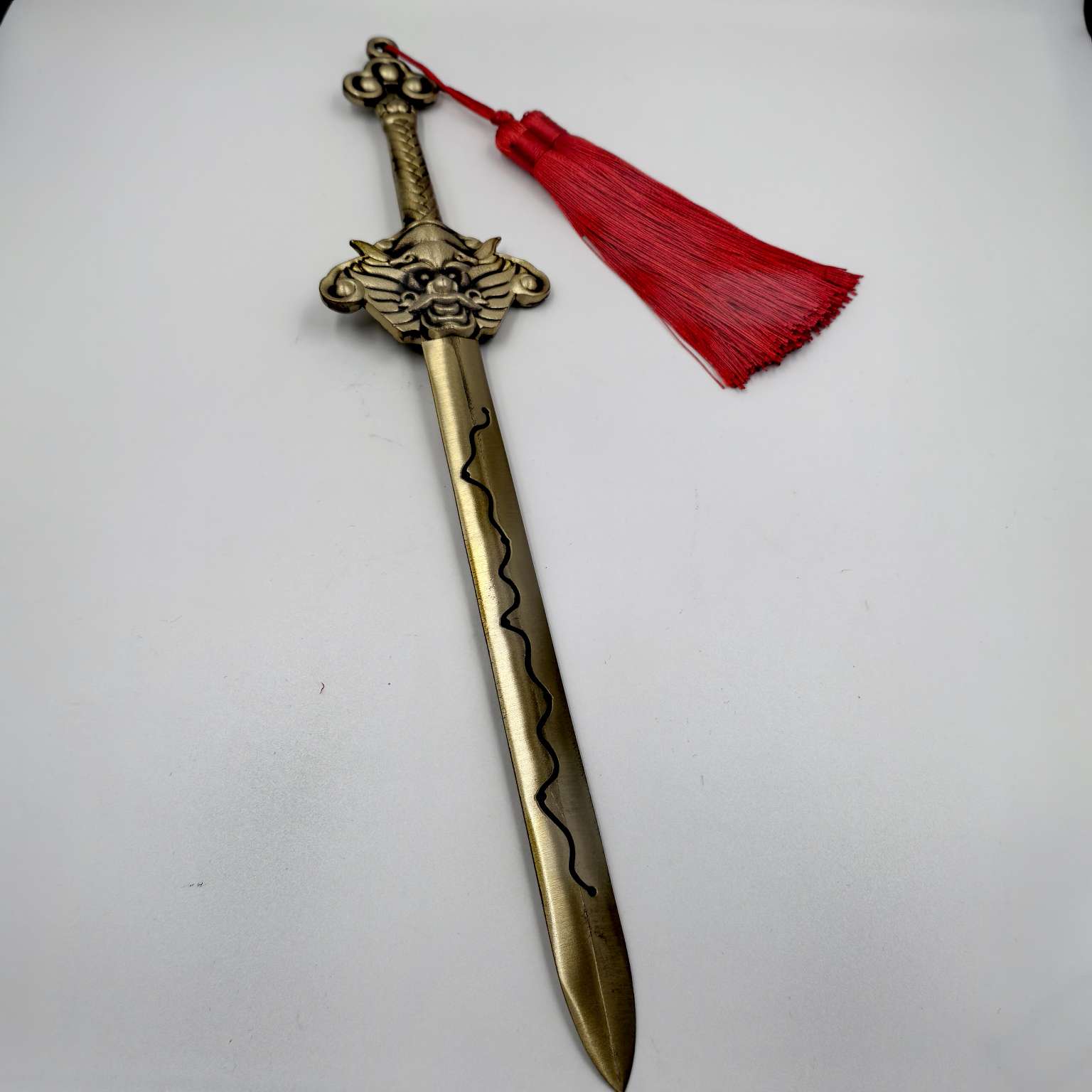 义乌市琳烺工艺品  黄铜七星剑镇宅摆挂件 精致礼品工艺摆件 艺术收藏品旅游文创详情图5