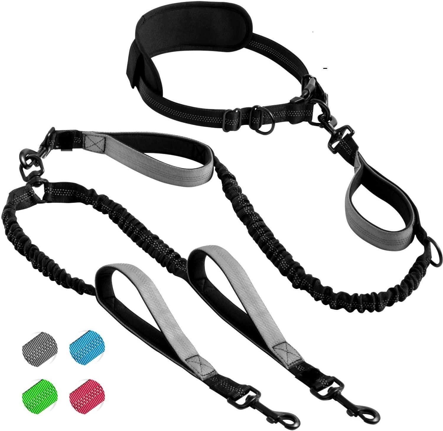 amazon pet supplies fitness sports running traction rope multifunctional traction belt dog traction wholesale