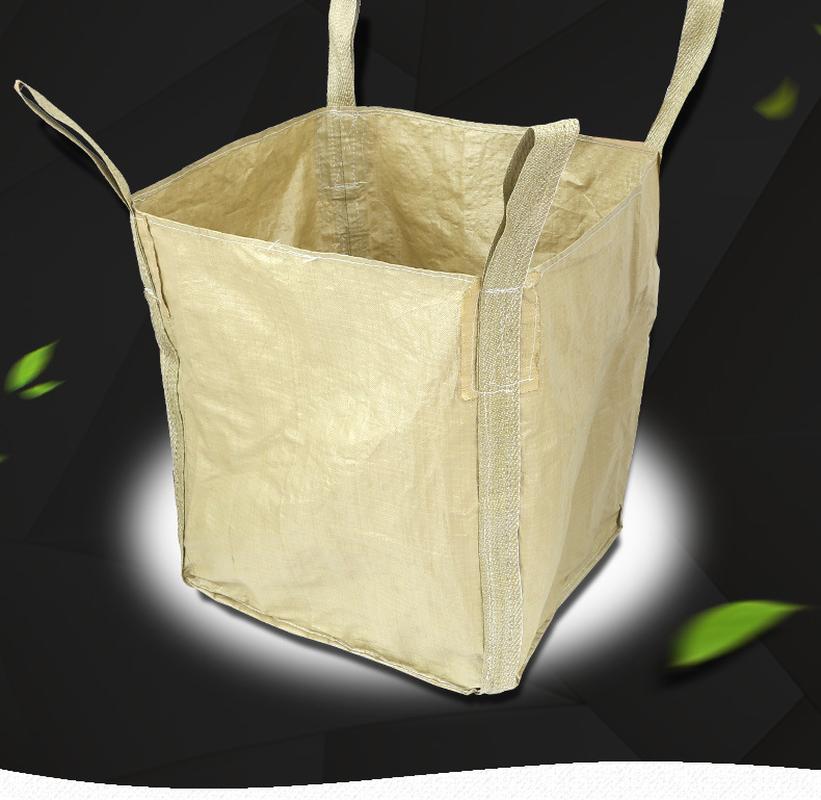 factory direct sales four hanging ton bag flexible freight bags woven bag square pp bag wholesale 90*90*100 ton bag wholesale