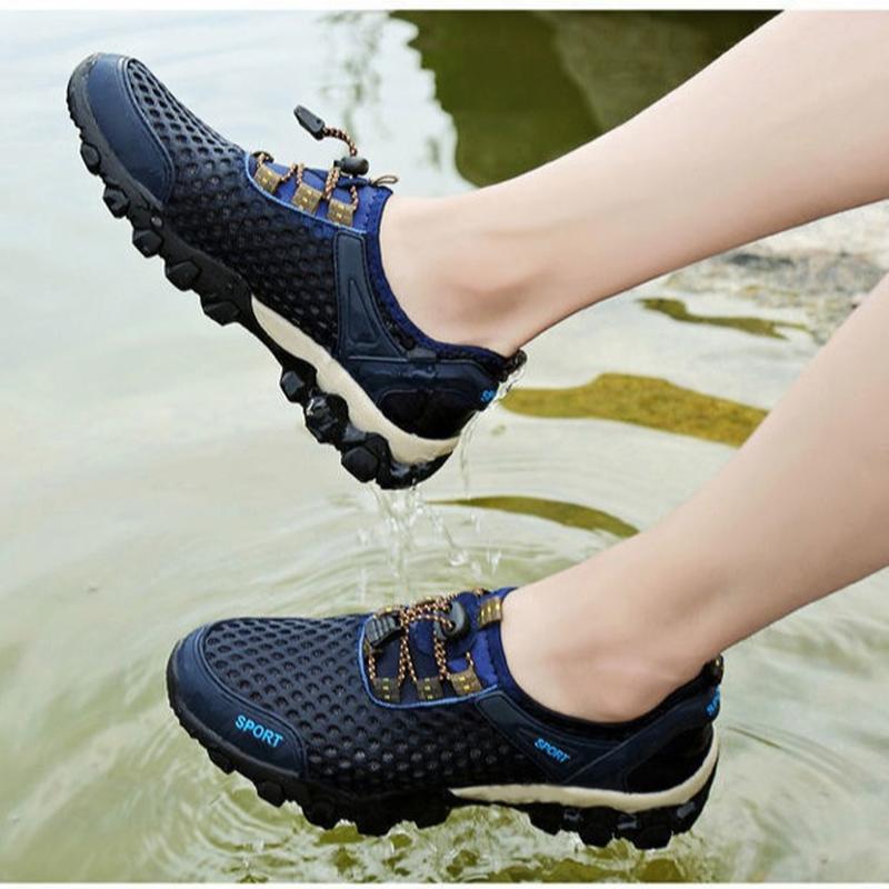 men's shoes 2024 amazon new men's casual sneaker wild wading shoes men's mesh outdoor climbing boots