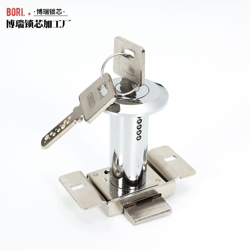 inner door steel wooden door lock cylinder single open desk drawer lock file cabinet lock built-in lock drawer lock round hole lock cylinder