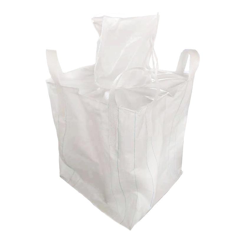 bonaideyuan head factory wholesale flexible freight bags space bag feeding port feeding bags plastic woven bag pp bag