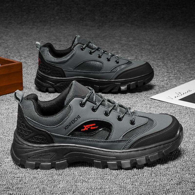 climbing outdoor student running shoes men's casual sneaker men's single shoes spring and autumn casual shoes thick bottom business casual shoes