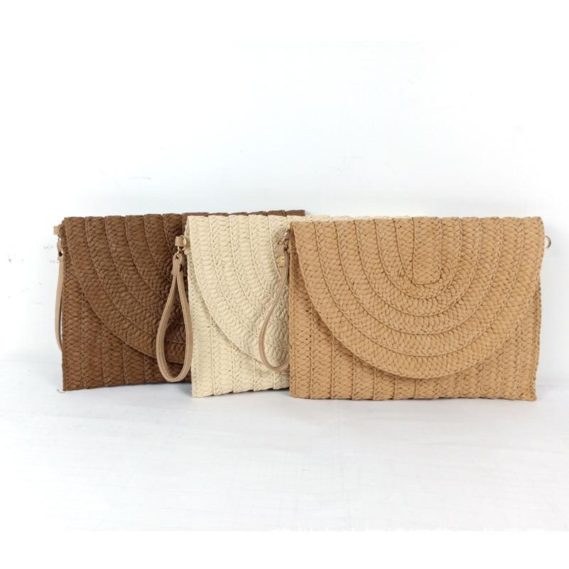 Factory in Sto Woven Bag Beach Braid Bag Simple Leisure Vaion Travel Handmade Straw Bag