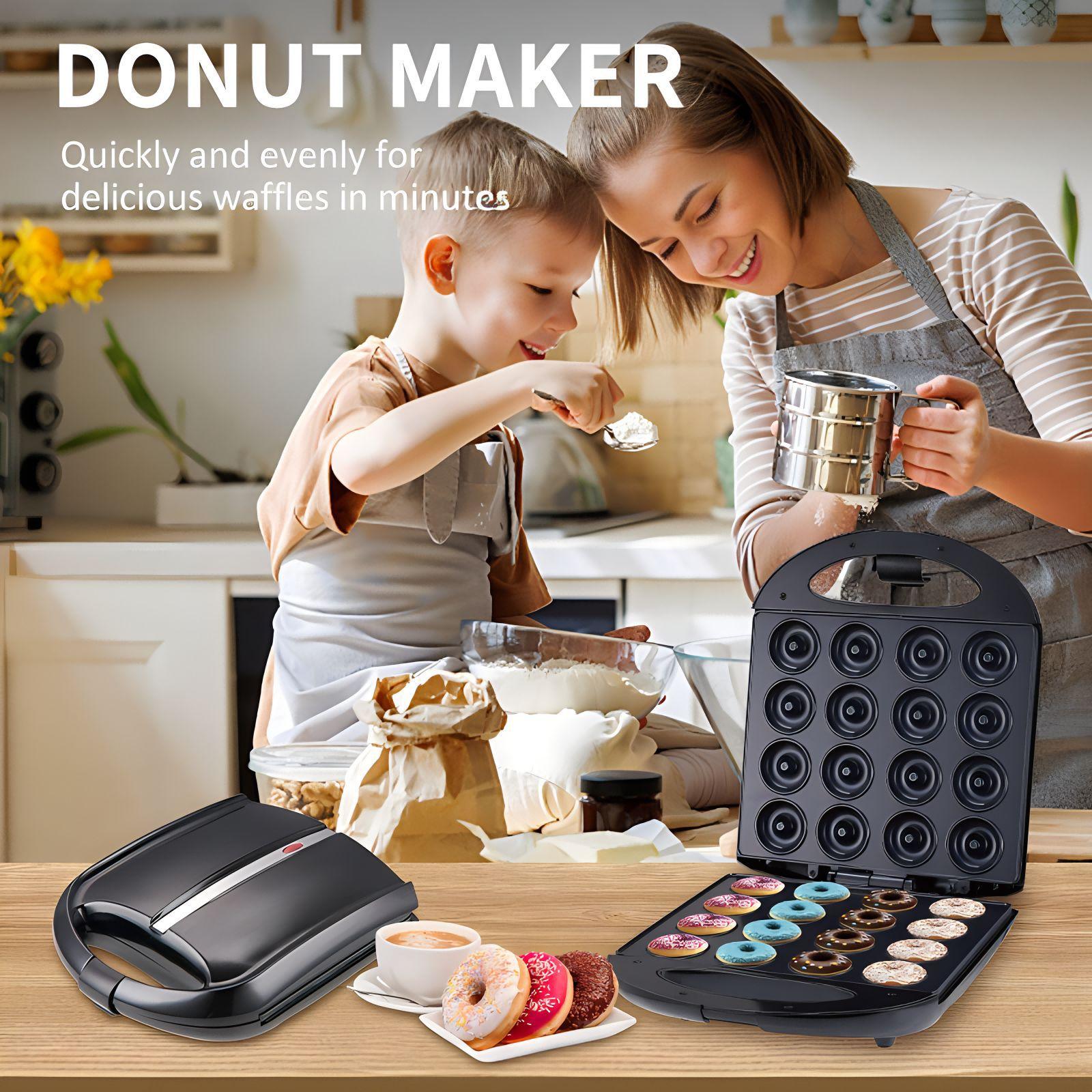 110v one piece dropshipping donut machine donut machine cake machine desserts 16 hole bread maker
