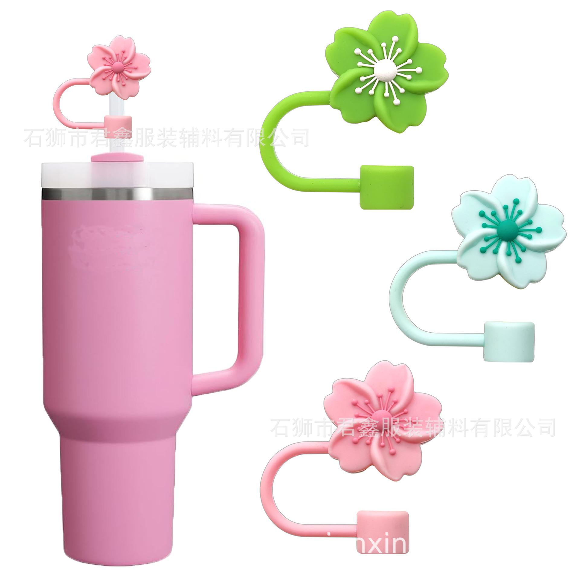 Food Grade Silicone Straw Cap Stanley Stanley Cup Dustproof Straw Plug Silicone Dust Plug Straw Decoration