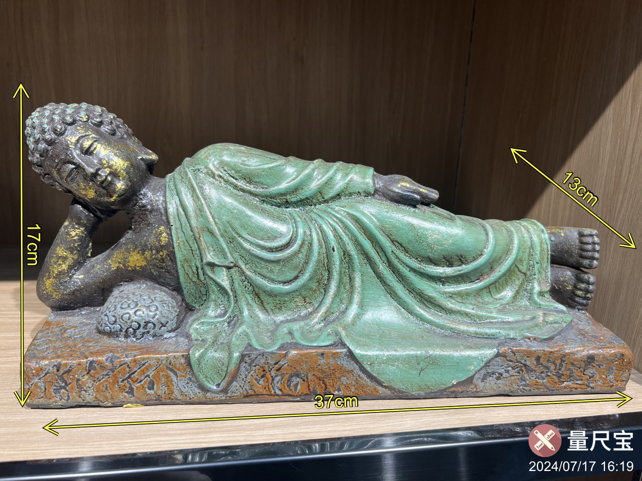 跨境热销树脂工艺品 佛像摆件  地摊热门商品 树脂装饰品 树脂睡佛